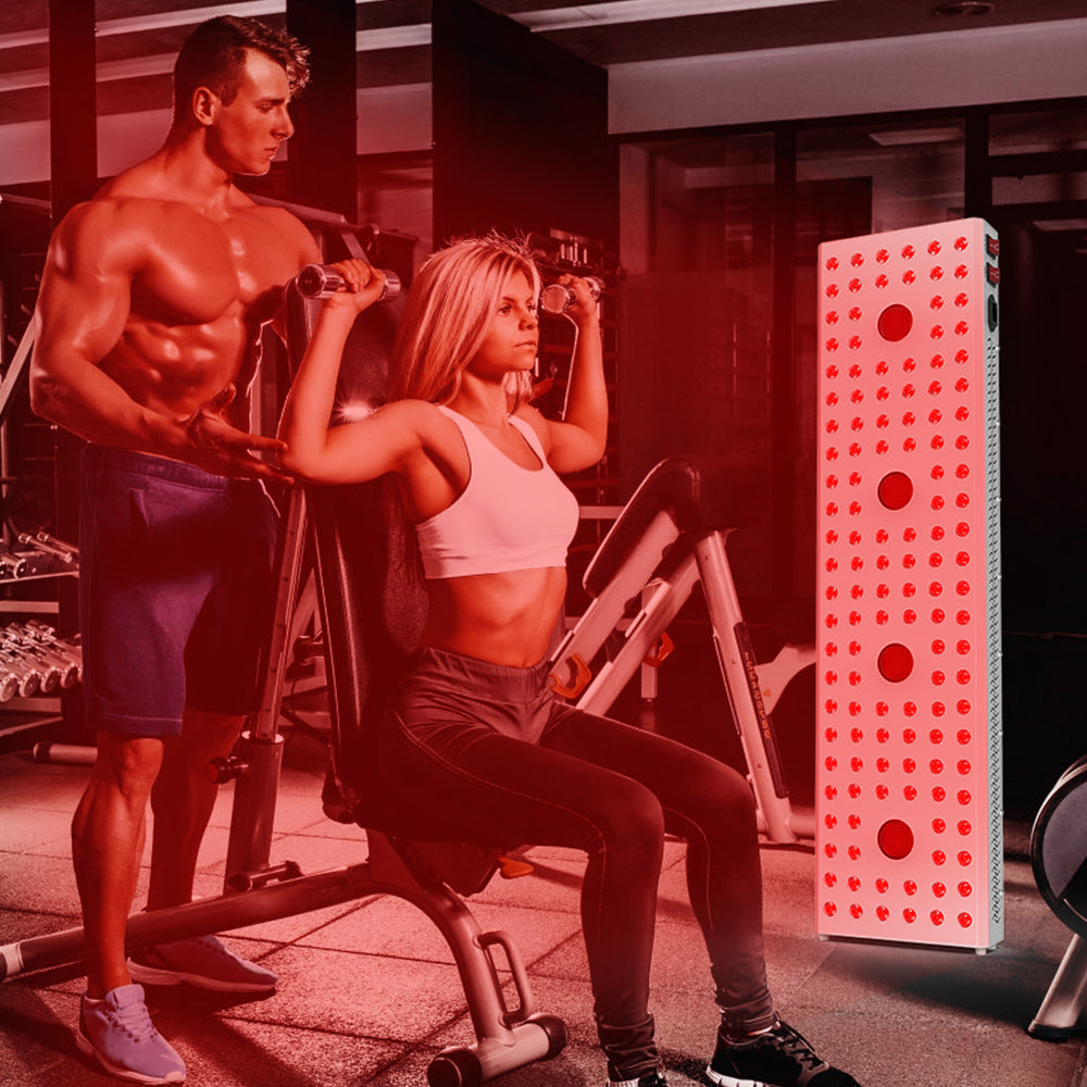 Fitnessübungen vor NanoCOB1200 - Fitness auf neuem Niveau
